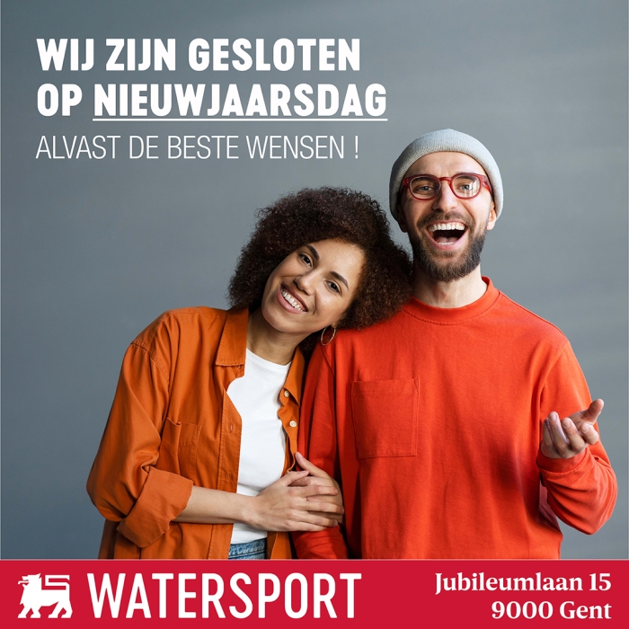 Gesloten op nieuwjaarsdag!
